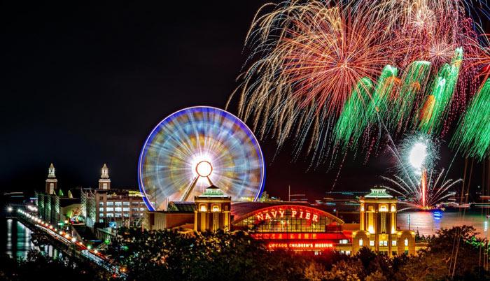 Lake Fireworks Tour